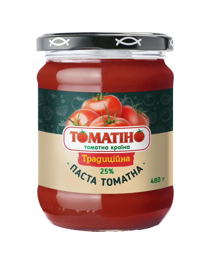 Томатна паста ТРАДИЦІЙНА 480 г