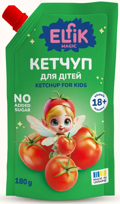 Кетчуп для дітей Elfik Magic, 180 г