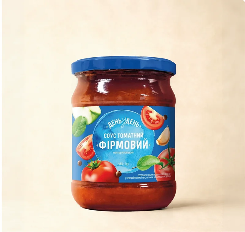СОУС ТОМАТНИЙ — для ТМ «День у день»